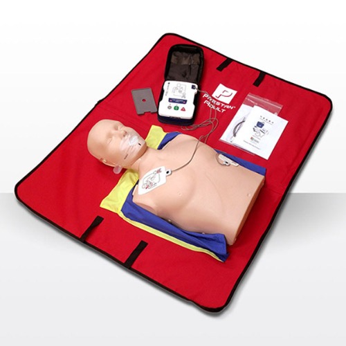프레스탄 심폐소생마네킹 제세동기세트 모니터형 U100MAEDT CPR 심폐소생술 실습